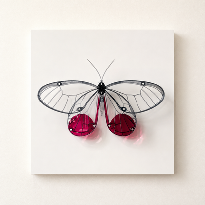 Glass Wing Butterfly
