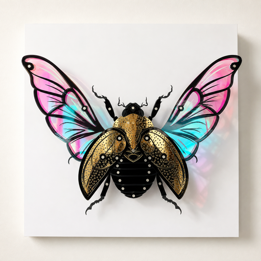 Golden Scarab Beetle