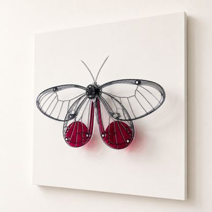 Glass Wing Butterfly